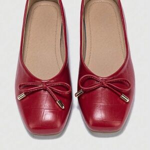 Red ballet flats (SOLD)